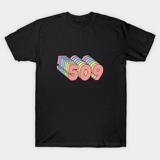 509 Area Code 509 Area Code T Shirt Teepublic